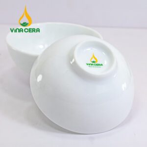 Chén Cơm Sứ Vina Cera Trắng Trơn