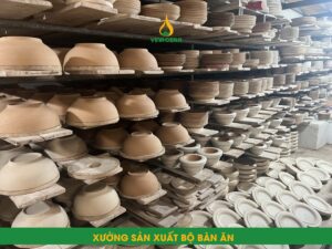 Xưởng sản xuất chén đĩa Vina Cera