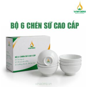 bo chen dia su vinacera in logo qua tang doanh nghiep cao cap
