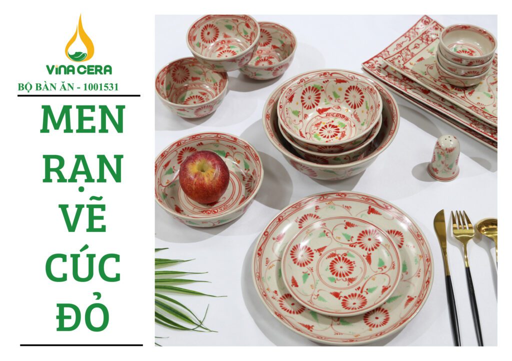 Chén đĩa nhà hàng khách sạn cao cấp men trắng sang trọng