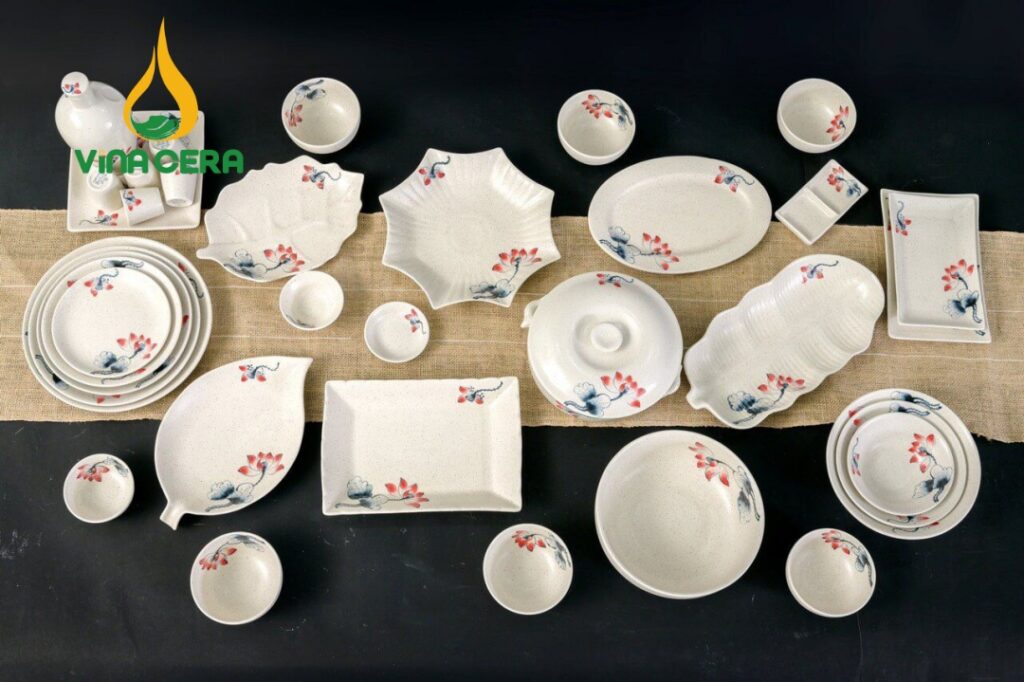 Chén đĩa nhà hàng khách sạn thiết kế hiện đại