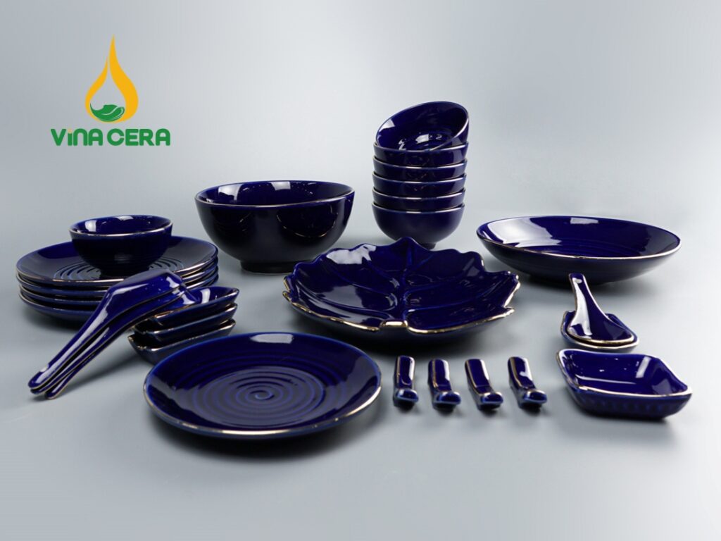 Chén đĩa nhà hàng khách sạn chống sứt mẻ, độ bền cao