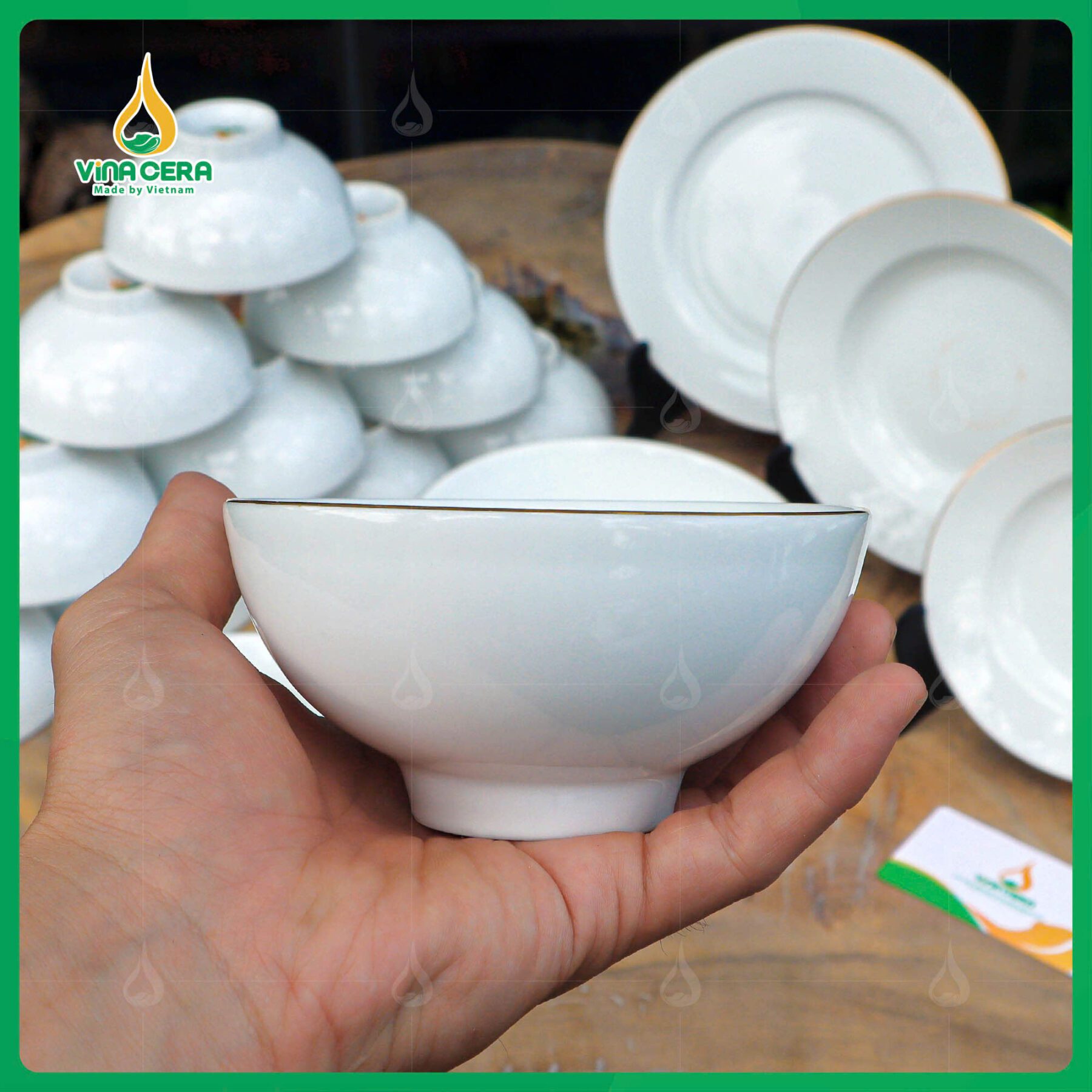 Chén Đĩa Sứ Trắng Có Phải Lựa Chọn Tốt Nhất cho nhà hàng khách sạn? Chén đĩa sứ trắng dùng cho nhà hàng khách sạn cao cấp