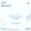 Đĩa Sâu 6 Sứ Trắng Cao Cấp Vinacera (15.7 x 3.2cm)