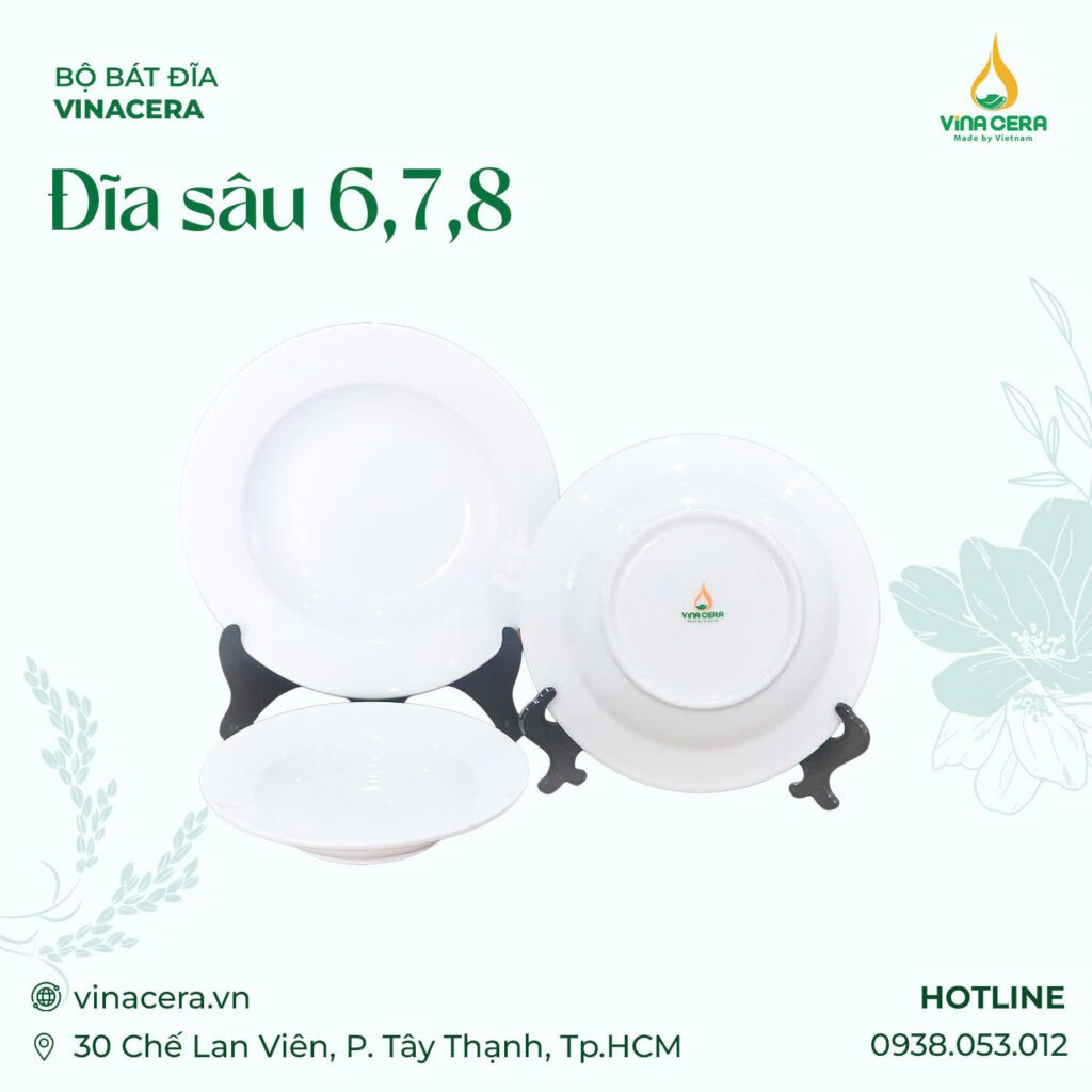 đĩa sâu lòng-vinacera