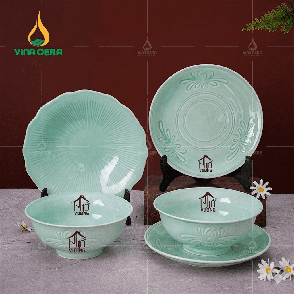 Vì Sao Nhà Hàng Nên In Logo Lên Chén Đĩa Nhà Hàng in logo lên chén đĩa nhà hàng